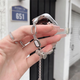 
Star Welcoming Metal Bracelet iwatchS8/S9 Apple Watch Apple Watch87654 Strap Se Bracelet Inlaid Diamond Bracelet Shell Retractable Chain-Silver Apple iWatch S841mm