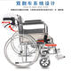 
Australian Foshan toilet wheelchair foldable lightweight disabled pregnant women's home care portable scooter FS681 high-end [low backrest]+[dining board]
