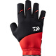 DAIWA Autumn and Winter New Style DG-63009W Men's Five-Finger Fishing Gloves Outdoor Fishing Warm Gloves Black L