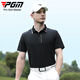 PGM Golf Kleidung Herren Sommer Kurzarm T-Shirt atmungsaktives Punsch Sportkleidung Golf Top YF683-Black [Top] xl
