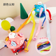 Katio baby thrust music to improve baby auditory development and educational tickling training toys for early education. Blue cute rabbit ribbon thrust music