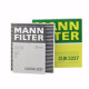 曼牌(MANNFILTER)滤清器三滤套装 机油滤空气滤空调滤 W7030+C14110+CUK2227 英朗/GT/XT 1.6 1.8