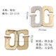 
Shoes rhinestone shoe buckle metal women's shoes versatile upper decorative claw buckle shoe buckle flower clamp buckle removable shoe accessories 23-1098