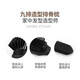 GUTCHE nine-row comb rib comb high temperature resistant hair oil comb blown fluffy comb boar bristle men's style comb curly hair rolling comb #9-row comb