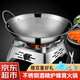 Tiger God alcohol stove hot pot dry pot outdoor alcohol 304 stainless steel pot household dry boiler small hot pot 304 alcohol stove + stainless steel honeycomb pot 10 inches evenly heated, honeycomb anti-sticking