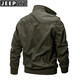 Jeep Spirit2022 Chaqueta de trabajo para hombres de otoño e invierno Flying Flying Casual Chaqueta al aire libre de lavado de gran tamaño Eyección Top 9930 Negro (al aire libre Urban Light) 90-115Jin [Jin equivale a 0.5 kg] sugerido M (Urban Light Outdoor)