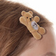 Youmu Paradise Series beckoning bear biscuit gem hair clip clip designer birthday gift for girlfriend beckoning bear left