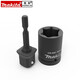 
MAKITA sleeve set electric wrench outer hexagonal small air cannon casing driver combination tool 1/2 auto repairman sleeve [E-12354]+three leather ring pins