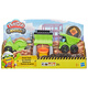 [70% neu] Hasbro farbige Schlamm Plastikine DIY Kinderspielzeugmodell Geschenk Food Grade Natural Weizenmehl Produktion Transport Serie Engineering Fahrzeug Set E4293
