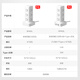 NVC NVC electrician vertical socket strip strip dormitory multi-functional porous dormitory usbtypec tower desktop drag strip EP432L