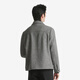 Jinba Men's Clothing [69.9% lana] Chaqueta para hombres Lapa de otoño chaqueta de lana corta bdwt3818 kiln gris m (170)