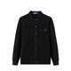 Navigare italiano pequeño velero cardigan para hombres otoño e invierno desplazamiento de lana pura cardigan cálida estáldica camisa base de punto