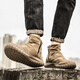 Changxiang Huili Herrenschuhe, wasserdichte und rutschfeste Arbeiten im Frühjahr und Sommer, Arbeit und Arbeit auf dem Baustand, leichte Arbeitschuhe für Männer, Sportschuhe, Martin-Stiefel, Khaki 40