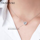 SWAROVSKI (SWAROVSKI) Classic Hot Style Beating Heart UNA Necklace for Girlfriends Birthday Gift for Women