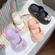 Xianzheyi Kinderschuhen für Mädchen Sommer Neue Lochschuhe Nicht-Schlupf-Kleidung mittelgroß
