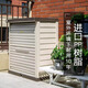 Alice Outdoor Rangement Cabinet Tool Boîte de rangement Armoire de rangement extérieur Armoire de jardin de jardins de la protection solaire de jardin de grande capacité 1050 V 1050V non disassemblées [hauteur 100 cm]