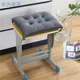 Qiaorui plush cushion winter office dining chair cushion thickened and warm electric student classroom bench rectangular chair butt cushion coffee 35*24 (thickness 5 cm)