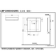Conjunto de combinación de gabinete de baño de Toto LDSW753W Cerámica integrada de 75 cm Zhijie Cuenca Pequeña apartamento Tirando grifo (06-D) Gabinete de baño negro + grifo + gabinete de espejo de almacenamiento 75cm