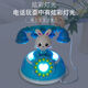 Enlightenment monkey children's baby cartoon landline baby can sing early education intelligence story machine simulation phone music toy gift antique phone-powder (battery)