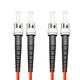 Wolf Light Telecommunications Grade LC-LC-SC-FC-ST Gigabit Multi-Mode Dual-Core-Glasfaser-Transceiver-Duplex-Pigtail (Optical Modul Dual-Fiber Special Jumper) ST-St-Multi-Mode-Dual-Core 1 Meter
