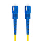 
HAILE telecommunications grade fiber optic jumper SC-SC (UPC) 10 Gigabit single-mode single-core OS2 9/125 large square head to large square head 3.0 transceiver tail fiber jump fiber optic cable network cable 3 meters