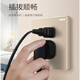 Panel de zócalo de interruptor de legrand Yijing Milán Gold Five Hole con Housevolio USB 86 Tipo de doble control de la pared enchufe de cinco hoyos