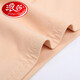 Langsha Damen Pure Cotton High Taille Höschen großgröße Bauchheizungshelf-Körper-Body-Beauty und bequeme Shorts Slips 1076 gemischte Farbe 4 Streifen 2xL (Empfohlener Taillenumfang von 2,4 bis 2,8 Fuß)