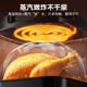 SUPOR air fryer does not need to be turned over. Fully automatic 6L large capacity for home use. Visual steam and tender fryer. Intelligent multi-function electric fryer. KD60D830A.