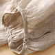 Vêtements d'été de coton zimu 2023 pour femmes, littéraire, polyvalent, lâche, rétro et à la mode, chemise à manches courtes, 6296 bleu M (recommandé 95-115 Jin [Jin est égal à 0,5 kg]))