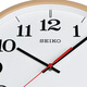 SEIKO Japanese Seiko Rock Barros Second Awole Table Sala de estar Atmosférica y simple dormitorio de 12 pulgadas Reloj de pared de 30 cm QXA691A
