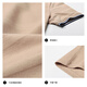 Seven Wolf [Moisture Wound] Short Sleeve T-shirt Men's Summer New Lapel Casual Polo Men's Clothes Top 702 (Dark Apricot) M 165/84A