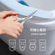 Kuanmian toilet seat winter household toilet sticker adhesive toilet pad toilet seat toilet seat 5 pairs pack washable repeatable universal type