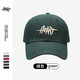 Muchiston Hat Men's Men's Trend Baseball Hat Four Seasons Sun Hat Spring and Automne Women's Outdoor Sports Simple Protection solaire Soleil Soleil Coeur Black Taille ajustée
