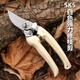 Stainless steel powerful gardening pruning shears for household use labor-saving flower pruning branches flower art scissors (14116) Stainless steel powerful pruning shears