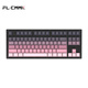 腹灵MK870Pro 87键黑曜石黑莓侧刻机械键盘三模黑曜石蓝牙有线无线蓝牙客制化电脑游戏办公 三模黑曜石-黑莓 TTC快银轴V2