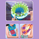 
Disney (Disney) Children's Colorful Yarn Knitting Machine Handmade Diy Hat Scarf Fun Early Education Parent-Child Interactive Student Day Gift