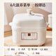 J.R. LIGGETT S electric stew pot baby porridge pot baby food supplement pot bb soup bird's nest electric stew pot water-proof stew household fully automatic ceramic electric casserole electric stew soup pot 5 inner pots + smart reservation + heat preservation + steamer 2L