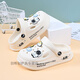 Wei Jie Children's Slippers Мужские 4-6-летние детские туфли для детей в летних ношении антиколетных пляжных туфель с толстыми пляжами детская милая комната Горячая распродажа: 6227 метров белый-бас-легкий год 24-25 [внутренняя длина 170 мм]]