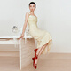 
Best 24 autumn fashion Mary Jane shoes square toe women's single shoes RD21ACQ4 orange red 39