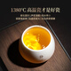 Not clumsy mutton fat jade master cup personal tea brewing single cup Dehua white porcelain ceramic kung fu tea cup meditation cup