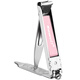 Kowell Korea Kowell Nail Clippers Children's Stainless Steel Nail Scissors/Nail File KBB200 (Imported) Pink 1 piece