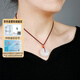 Colorful Yunnan Hotan Jade Peace Buckle Pendant White Jade Green White Jade Pendant Men and Women Couple Jade Pendant Jade Pendant Necklace Holiday Gift