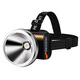 
He Jiangong P90 strong bass head lamp charging super bright head-mounted lighting mine lamp flashlight long-range lithium battery outdoor ultra-long battery x 9923-white light upgrade quad-core P90