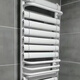 DIONO home radiator copper-aluminum composite plumbing radiator towel rack small basket bathroom wall-mounted bathroom floor heating copper-aluminum model 400*600