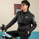 Adidas Sportanzug Herren 25 Sommer Neue Outdoor -Fahrrad -Fitness laufen dünne Kapuzenjacke Schnelle Trockenhose in1483+IM7484 L