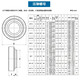 JINGGONG pressure rivet nut galvanized pressure plate nut pressure piece s-m2m3m4m5-0m6-1m8-2m10m12 S-M6-1.8 (100 pieces) Plate thickness 1.9mm