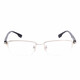 
PORTS titanium half frame light frame square frame glasses can be equipped with myopia small frame POM12806 SK deep gun grey frame