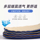 Simei leather shoes insoles men's stable anti-slip insole shock absorbing insoles men's special insoles breathable sweat-absorbing and odor-proof insoles [Cowhide leather shoes insoles] brown (two pairs) breathable sweat-absorbing and odor-proof-43-44 (can be cut)