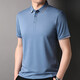 Känguru, Mulberry Seiden-T-Shirt, kurzärmelige Sommersommer, Maulbeerer und junge Männer lässig, farbige Farbanlagen, Papas Eisseide-T-Shirt, Black-7036 160/s (Empfohlen 100 Jin [Jin gleich 0,5 kg] oder weniger) oder weniger) oder weniger) oder weniger) oder weniger).