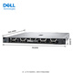 DELL 1U RACK-MOUND R250/R350/R360 Server Host-Datenanalyse Finanzer ERP-Dateifreigabe R350 XEON E-2314 Quad-Core 2,8G 16G 2T*3 H755